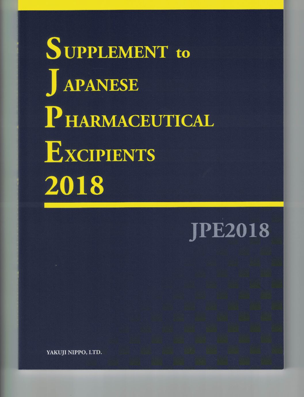 Japanese Pharmaceutical Excipients 2018 Supplement #1