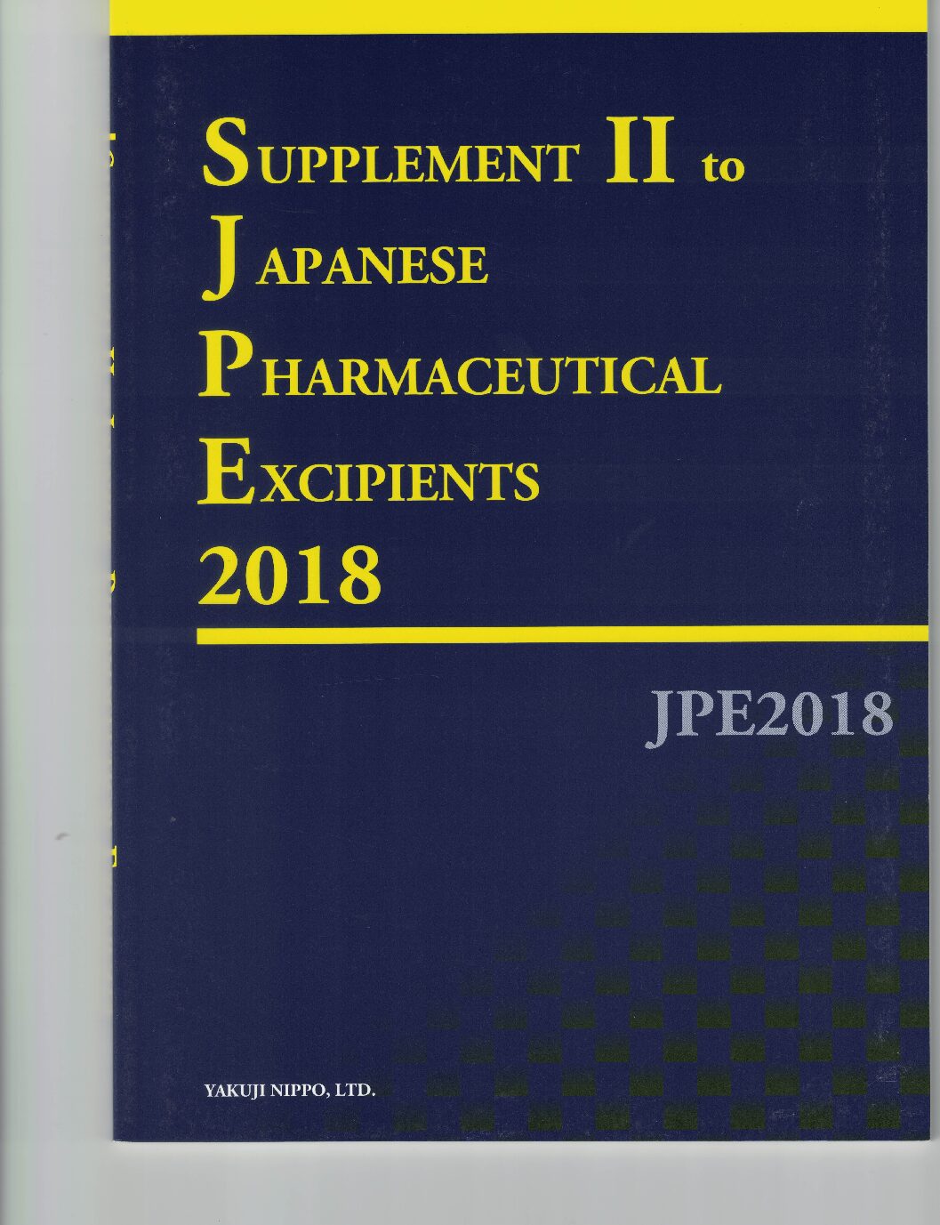Japanese Pharmaceutical Excipients 2018 Supplement #2